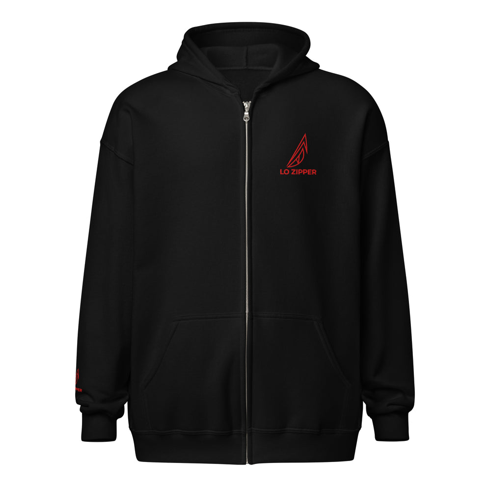 Lo Zipper Unisex Heavy-Blend Zip Hoodie